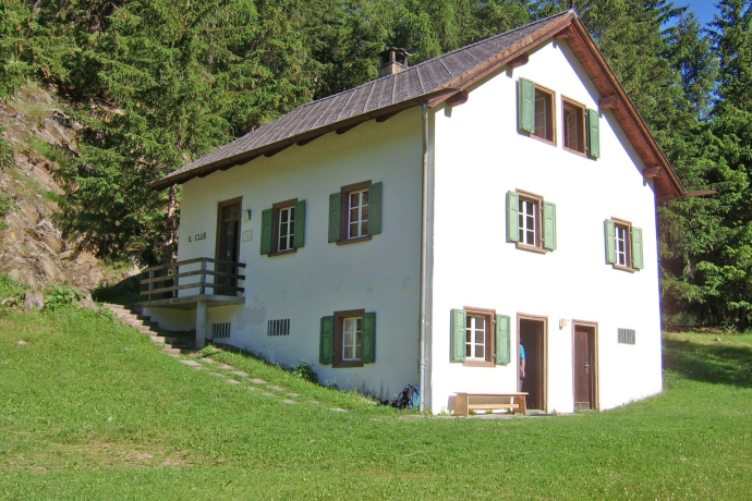 Ferienheim Il Clüs Aussenansicht
