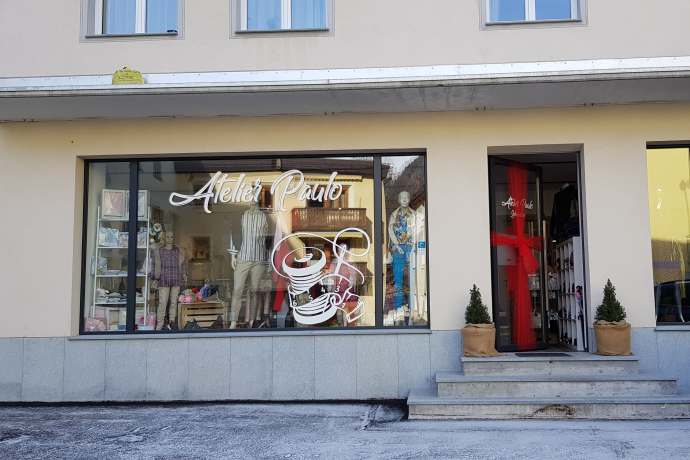 Atelier Paulo Eingang