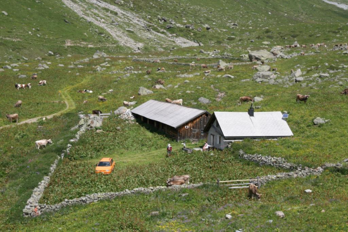 Sennhütte Alp Urschai, Ftan
