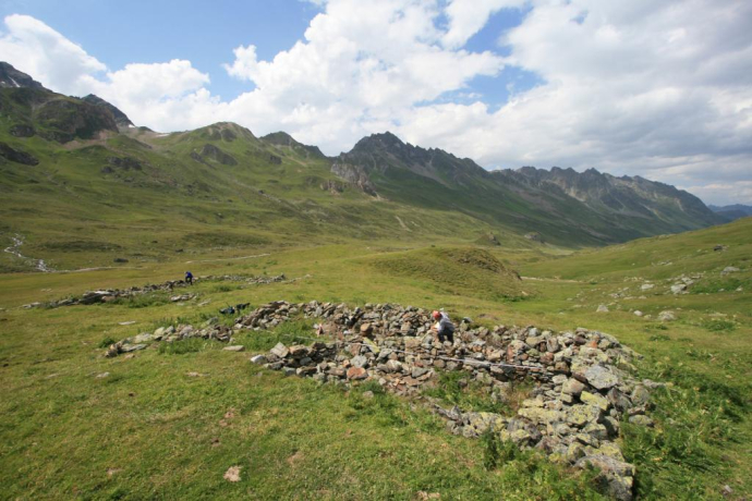 Travaux de documentation dans la vallée de Fimbert.