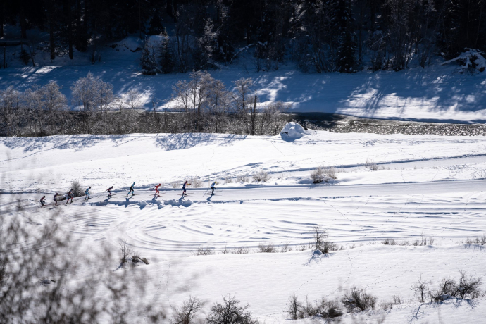 Entlang des Inn beim Passlung.