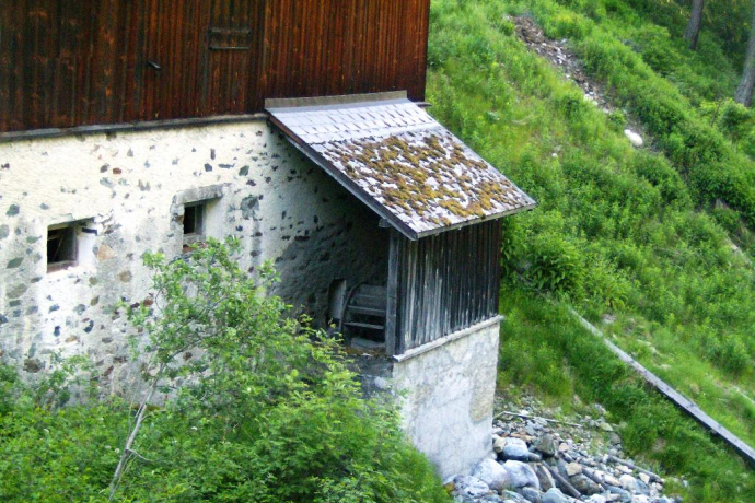 Säge (Resgia) an der «La Clozza»