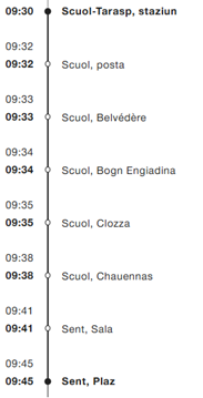 timetable