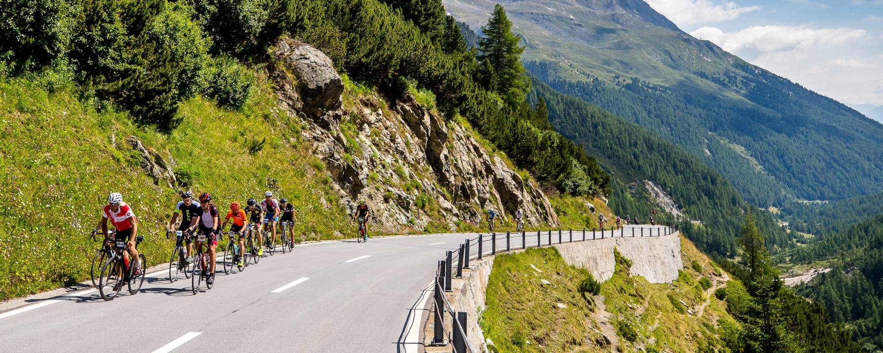 Engadin Radmarathon auf de Flüelapass in Engadin Scuol Zernez
