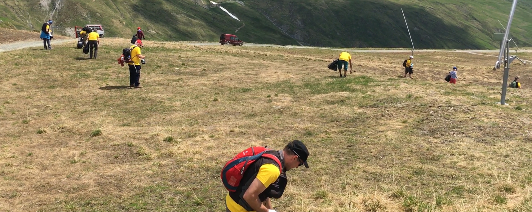 Trash Hero Pisten-Cleanup Scuol – Motta Naluns – myclimate Cause We Care