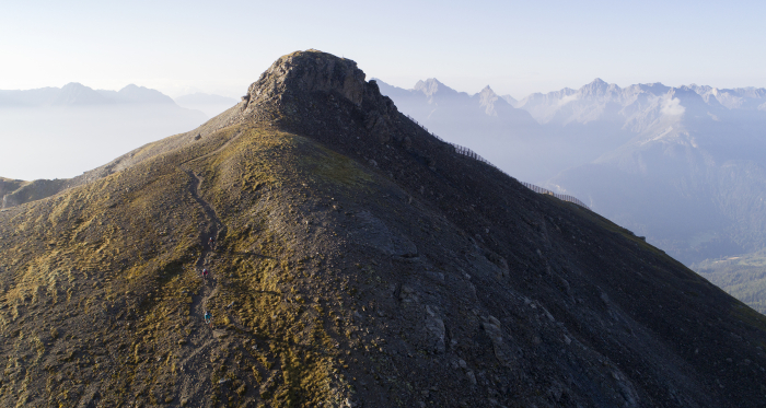 Gipfeltour zum Piz Clünas.
