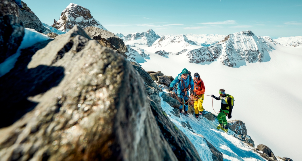Skitour zur Chamonna Tuoi im Unterengadin Skitour zur Chamonna Tuoi im Unterengadin