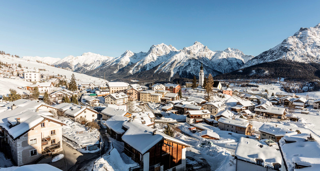 Ftan im Winter