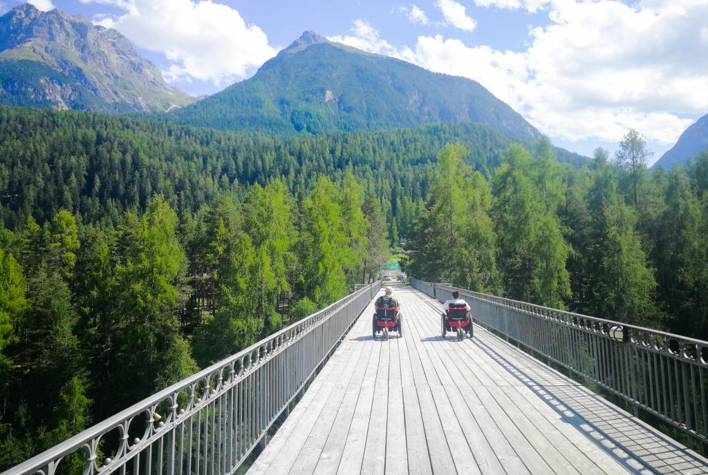 JST Mountaindrive Brücke Scuol