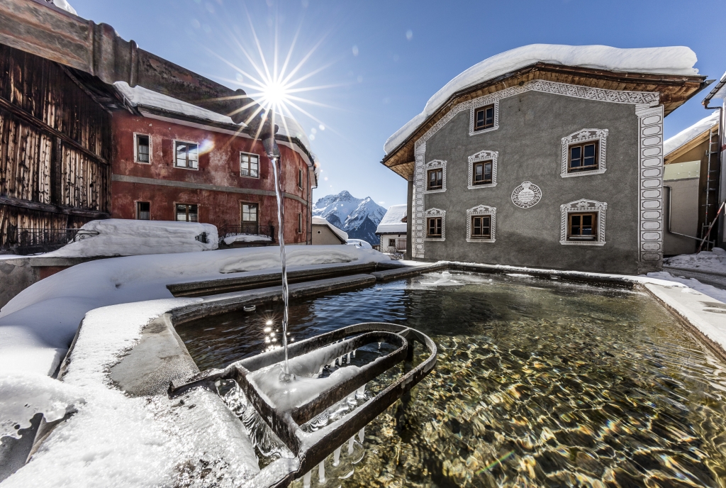 Dorfbrunnen Tschlin