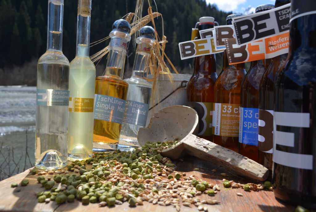Produkte Bergbierbrauerei Biera Engiadinaisa Martina