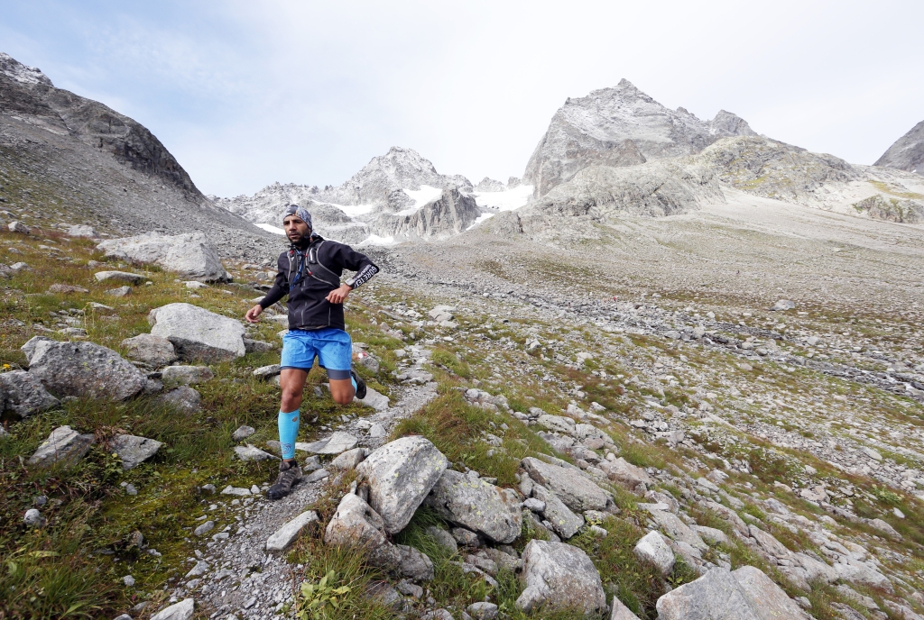 Der Transalpine Run führt auch von Samnaun nach Scuol.