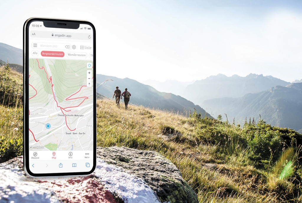 engadin.app - digitaler Reisebegleiter.