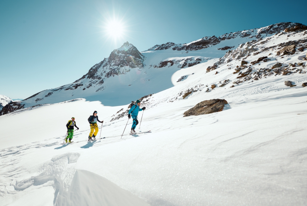 Skitour zur Chamonna Tuoi, Unterengadin