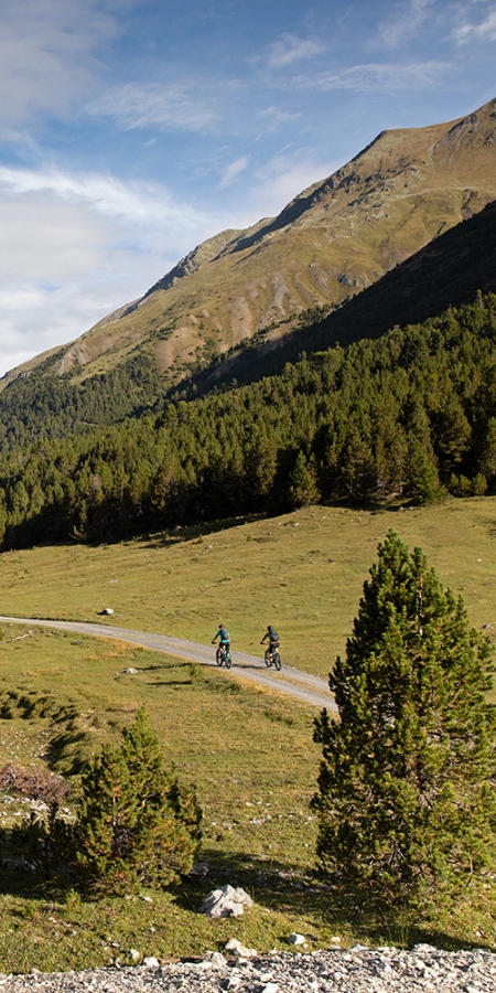 E-Biken im Unterengadin