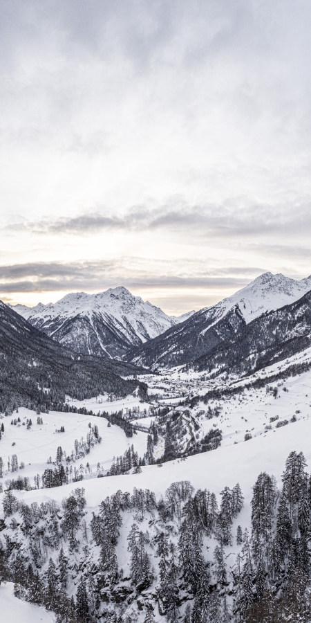 Das Unterengadin im Winter