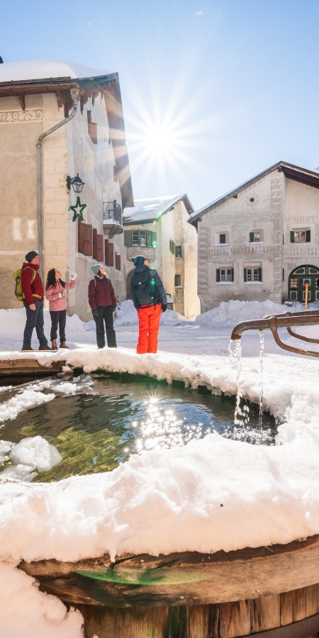 Guarda im Winter