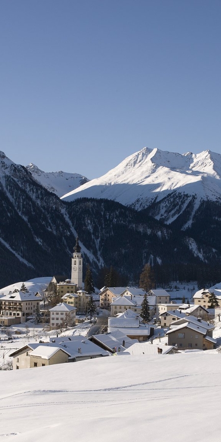 Andrea Badrutt Ftan im Winter