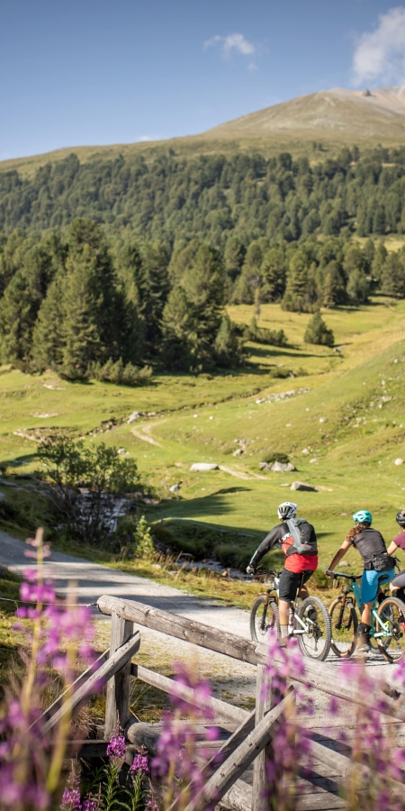 1. Etappe Nationalpark Bike-Tour S-charl - Lü Bike-Tour S-charl - Lü
