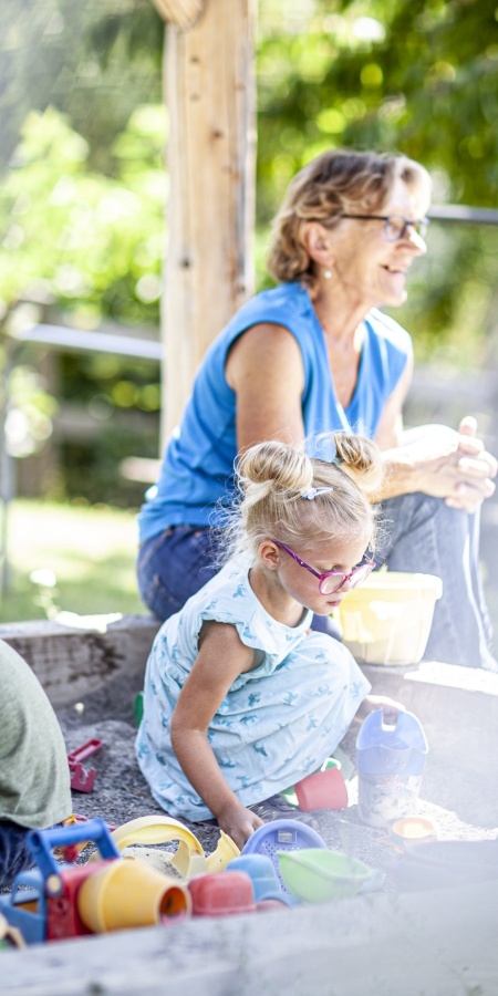 Spielplatz in Sent