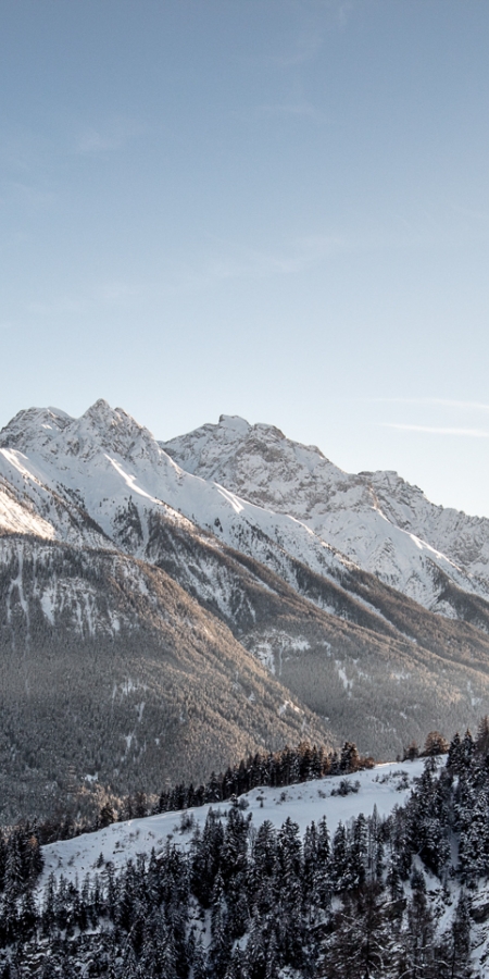 v Winter im Engadin
