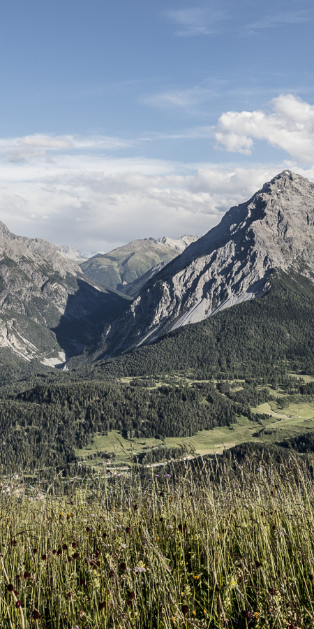 Endlose Weiten in Scuol