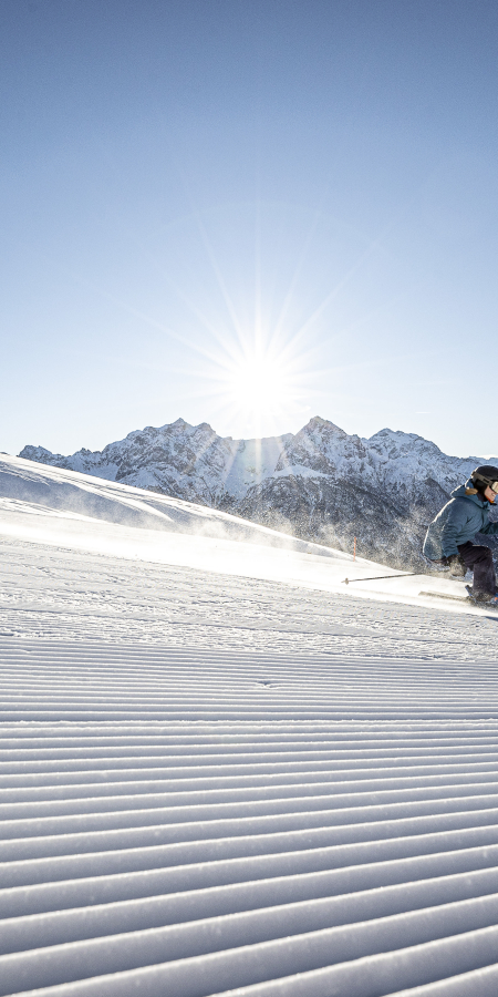 Ski- und Snowboardfahren auf Motta Naluns