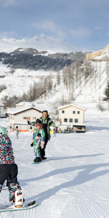 Familienskilift in Tarasp