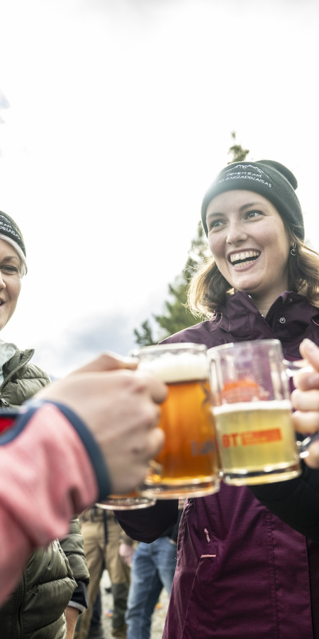 Bergbierfestival Wanderung Tschlin bis Ramosch Bergbierfestival Wanderung