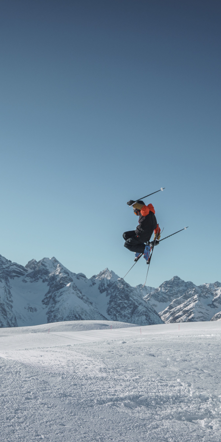 Skifahren Motta Naluns