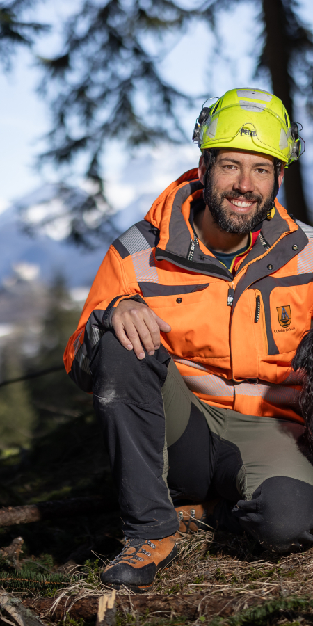 Storytelling Antonin Hugentobler mit Hund