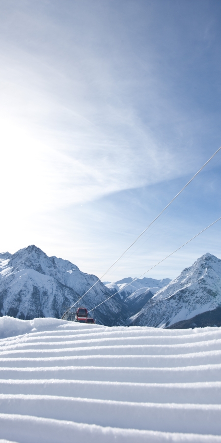 Bergbahn in Scuol