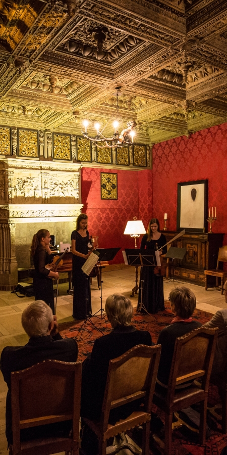 Piz Amalia Musik Festival auf dem Schloss Tarasp