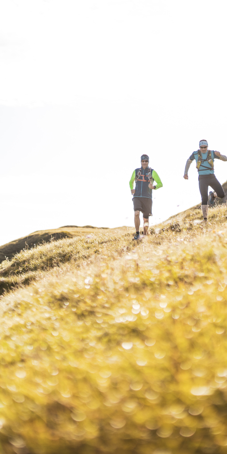 Trailrunning im Unterengadin. Bild: Dominik Täuber.