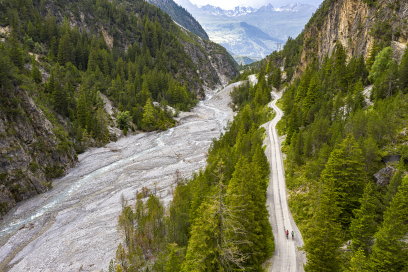 Gravel & Road auf der Muntada S-charl im Engadin Gravel & Road auf der Muntada S-charl im Engadin