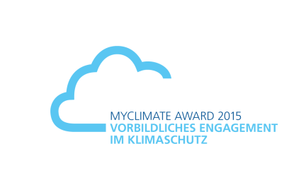 myclimate Award 2015 für vorbildliches Engagement im Klimaschutz für Engadin Samnaun Val Müstair myclimate Award 2015 für vorbildliches Engagement im Klimaschutz für Engadin Samnaun Val Müstair