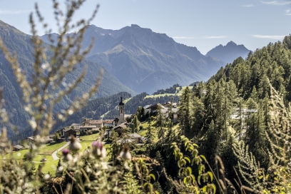 Panorama in Tschlin