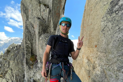 Bergsteigen mit Reto Lehner im Engadin Bergsteigen mit Reto Lehner im Engadin