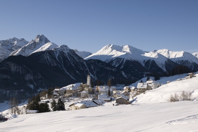 Andrea Badrutt Ftan im Winter