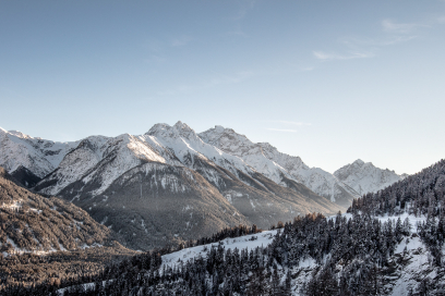 v Winter im Engadin