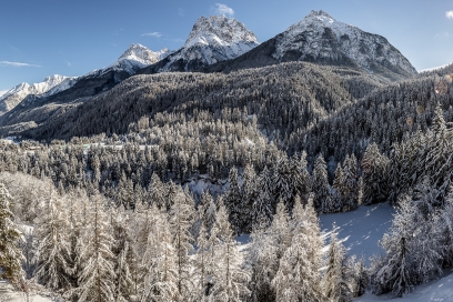 Das Unterengadin im Winter Das Unterengadin im Winter