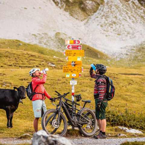 E-Biken im Unterengadin