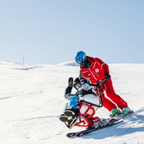 Dualski Aktion auf Motta Naluns 