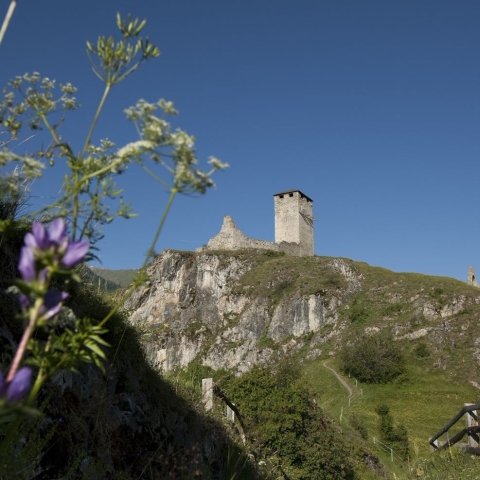 Steinruine Ardez Andrea Badrutt