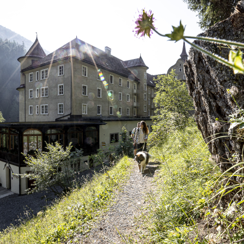 Hotel Val Sinestra © Andrea Badrutt Hotel Val Sinestra im Sommer