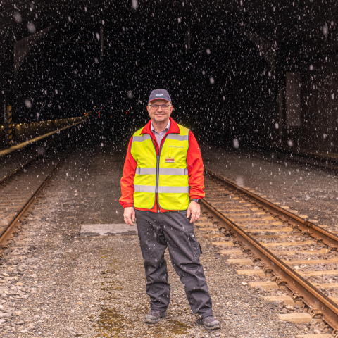 Simon Rohner ist Eisenbähnler und Unterengadiner mit Leib und Seele