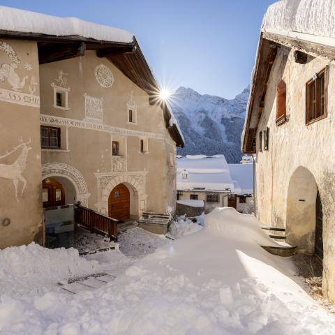 Sent im Engadin.