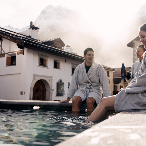 Brunnenbad, Bügl public, im Herbst