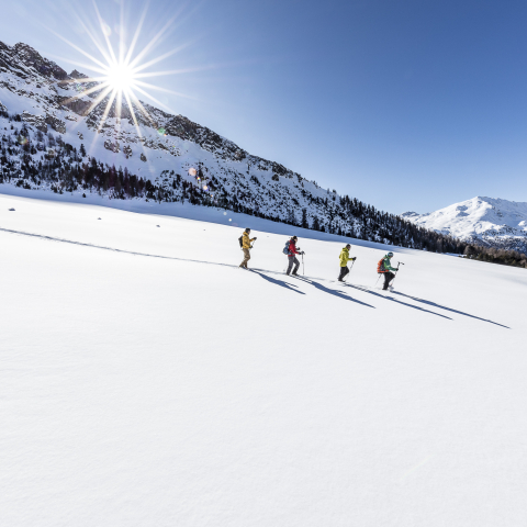 Schneeschuhwandern Val Müstair