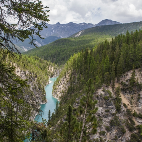 Val dal Spöl in Engadin Scuol Zernez